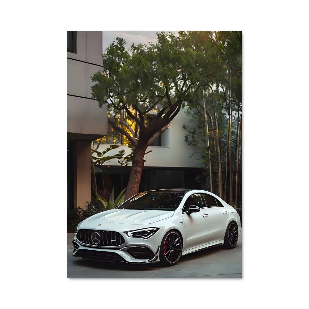 Poster Cla amg élégant – affiche Mercedes